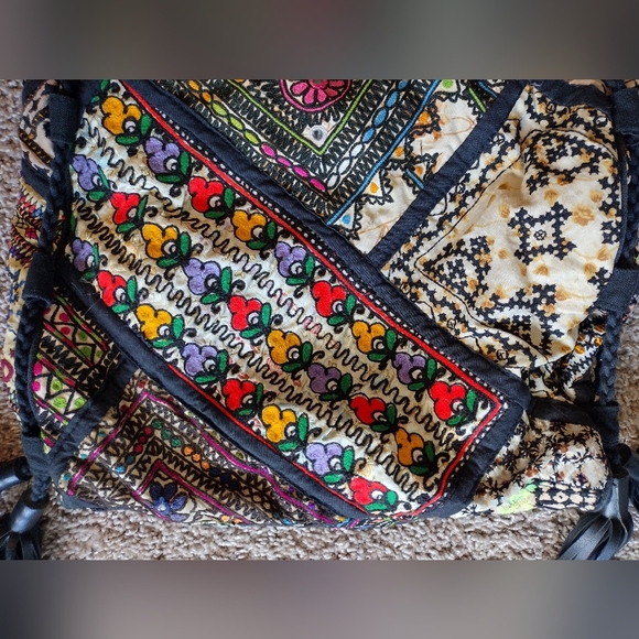 Gypsy Bohemian Patchwork Shoulder Bag - Picture 16 of 16
